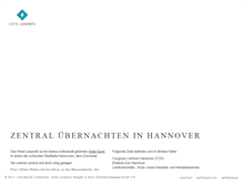 Tablet Screenshot of hotel-leisewitz.de